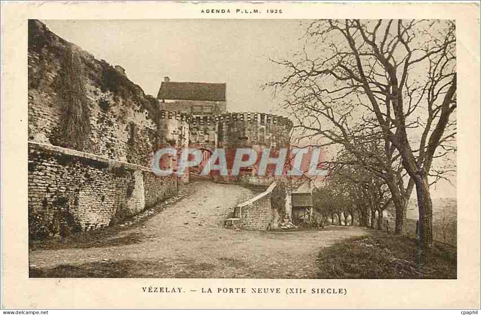 CPA Vezelay La Porte Neuve