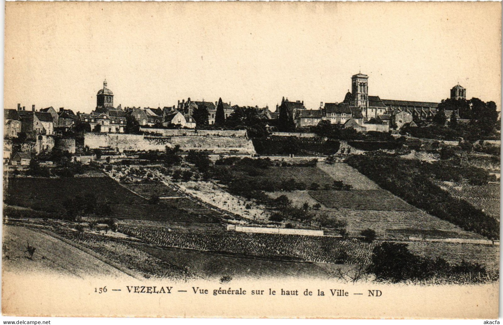 CPA Vezelay vue generale (1478622)