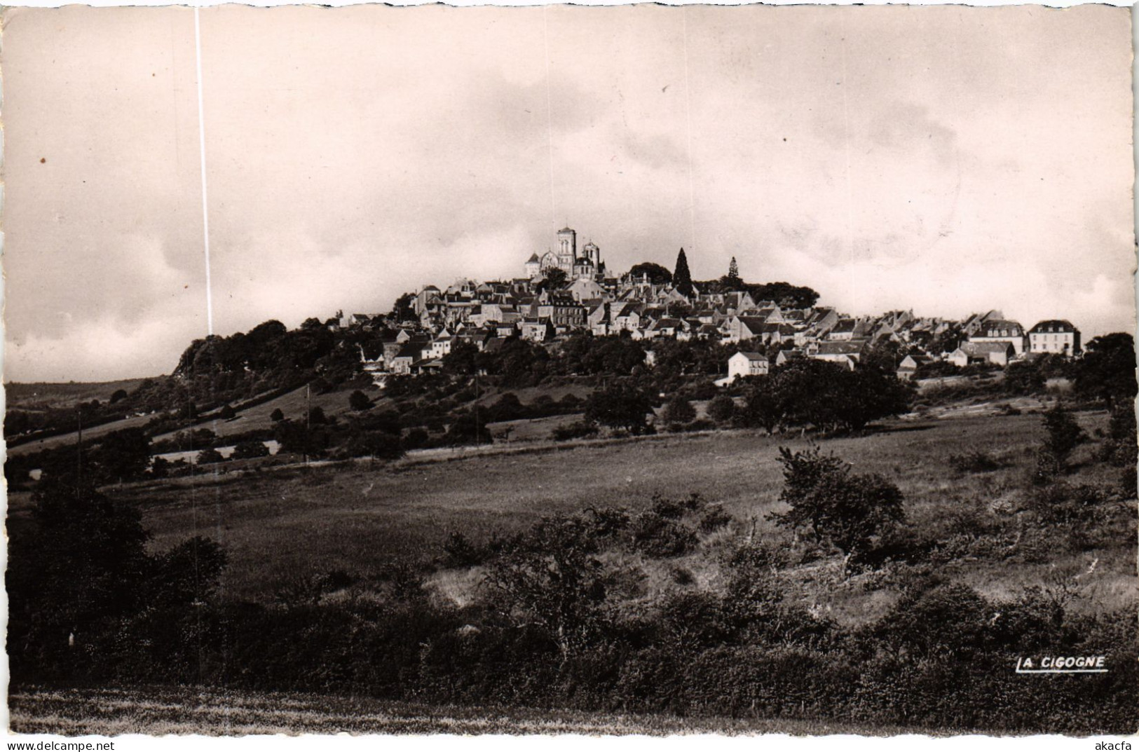 CPA Vezelay Vue generale FRANCE (1452117)