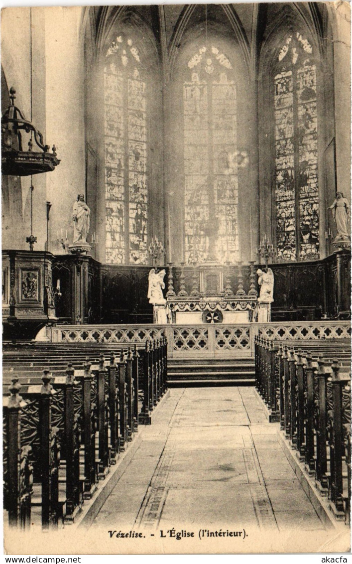 CPA Vezelise Eglise (1467438)