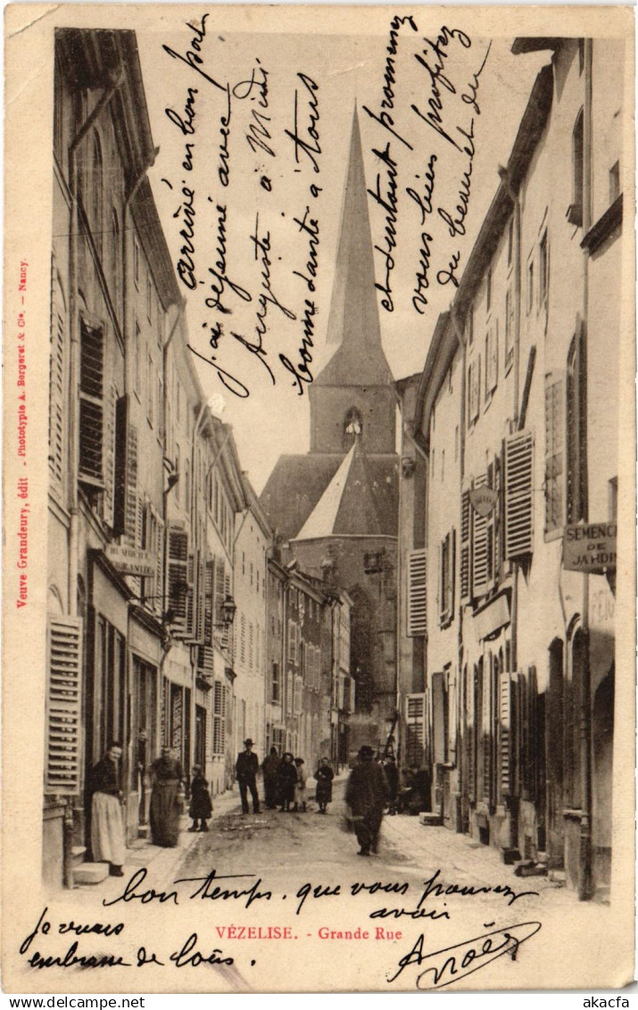 CPA Vezelise Grande Rue (1466384)