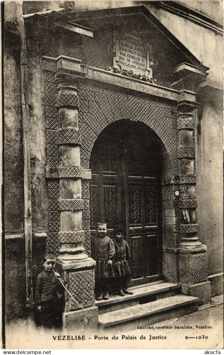 CPA Vezelise Porte du Palais de Justice (1471857)