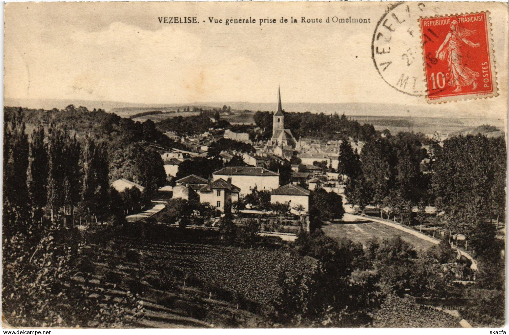 CPA Vezelise vue generale (1467430)