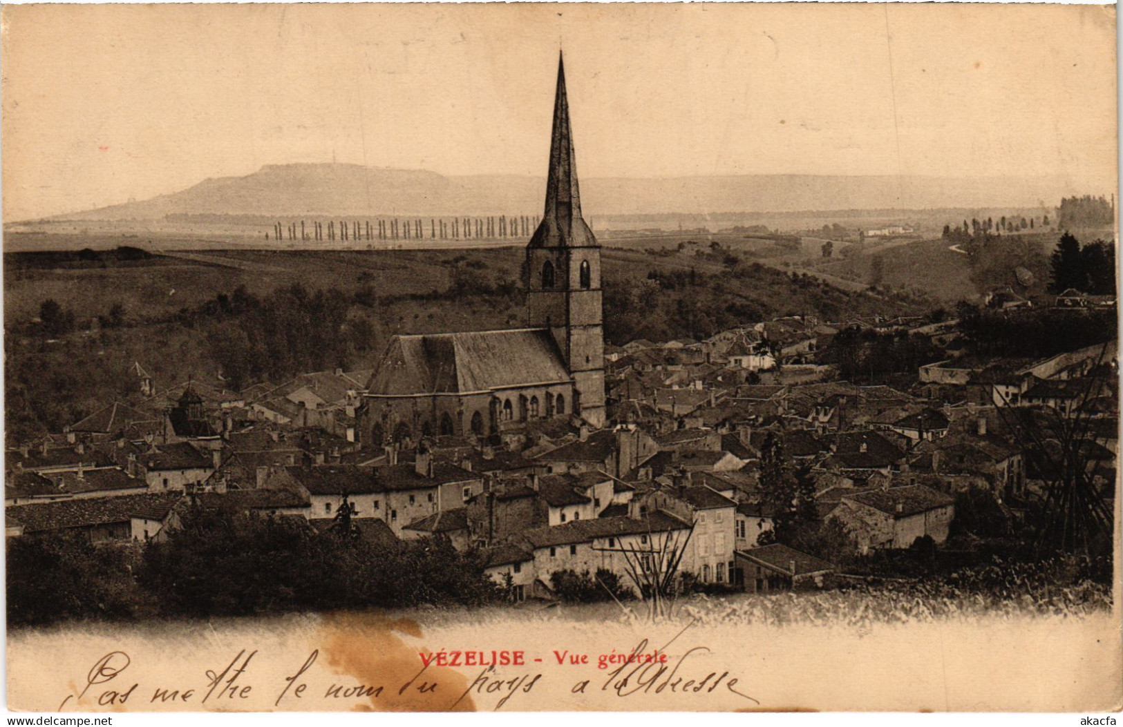 CPA Vezelise vue generale (1467437)