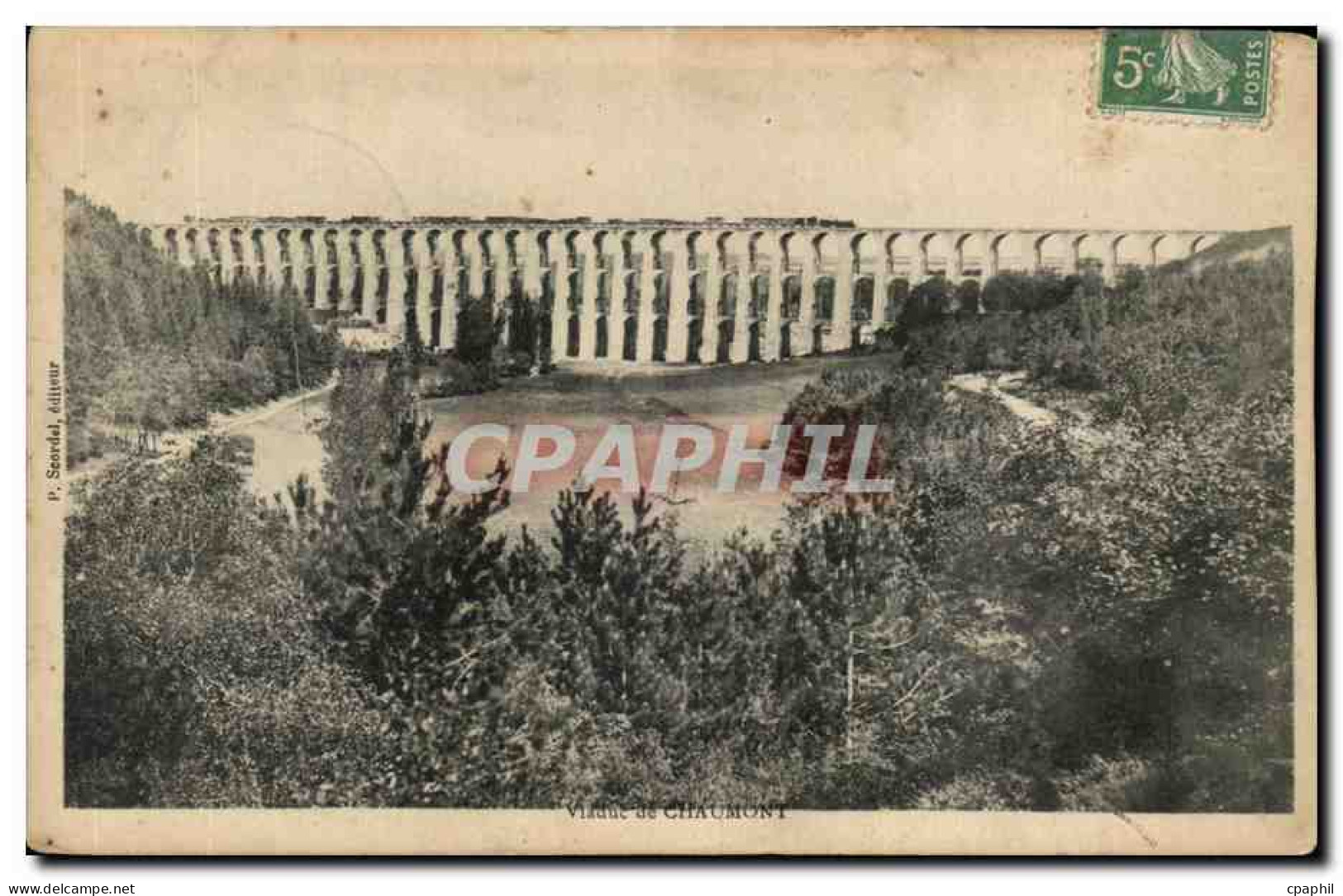 CPA Viaduc de Chaumont