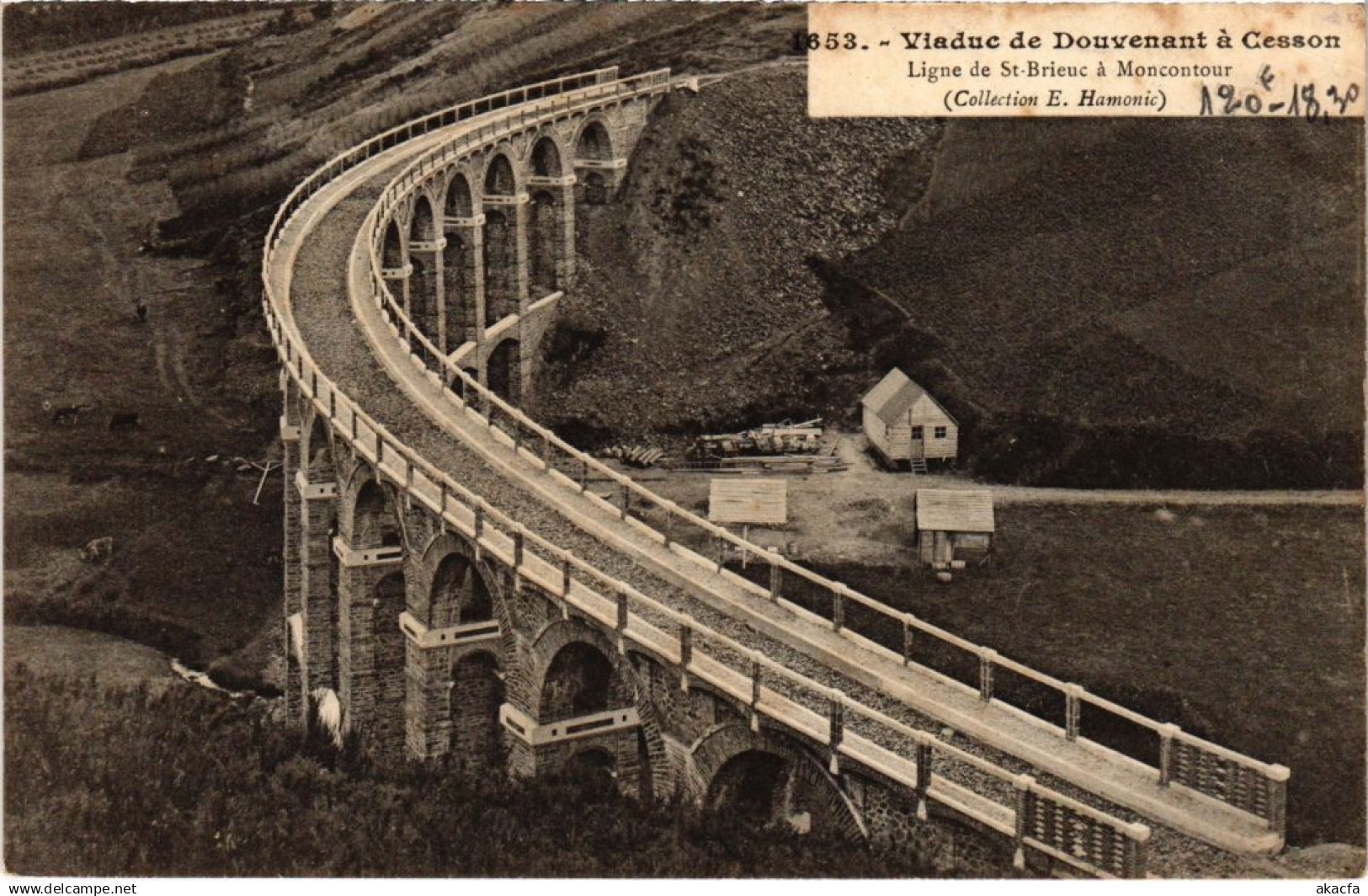 CPA Viaduc de Douvenant a Cesson (1320249)