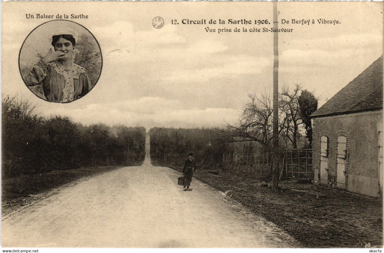 CPA Vibraye Circuit de la Sarthe 1906 FRANCE (1451347)