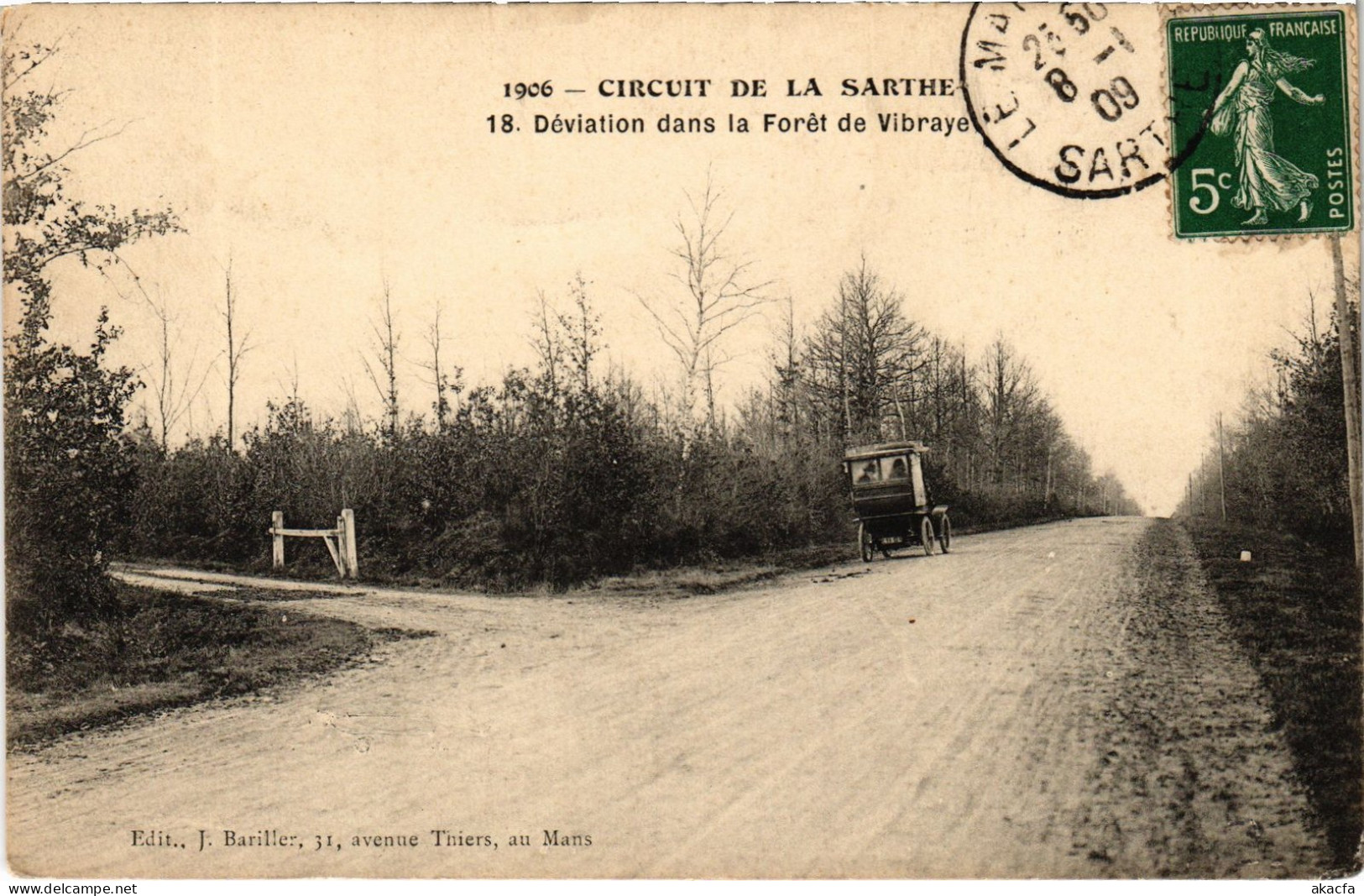 CPA Vibraye Circuit de la Sarthe FRANCE (1451324)