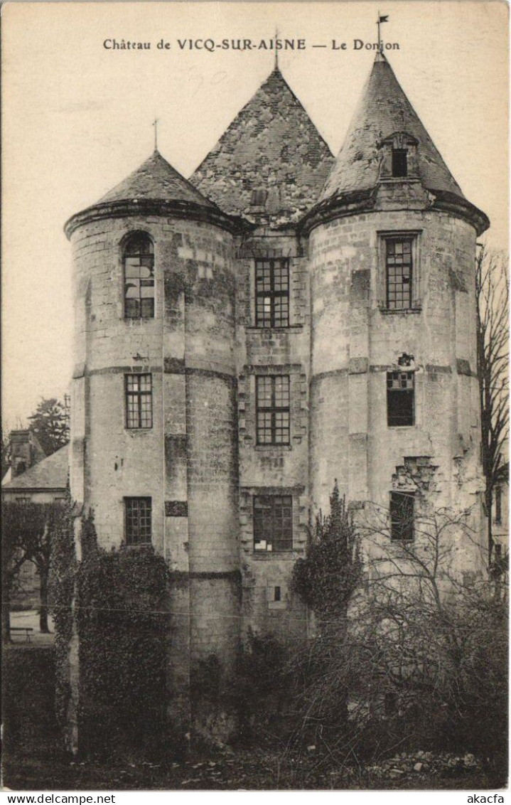 CPA VIC-SUR-AISNE Le donion (158266)