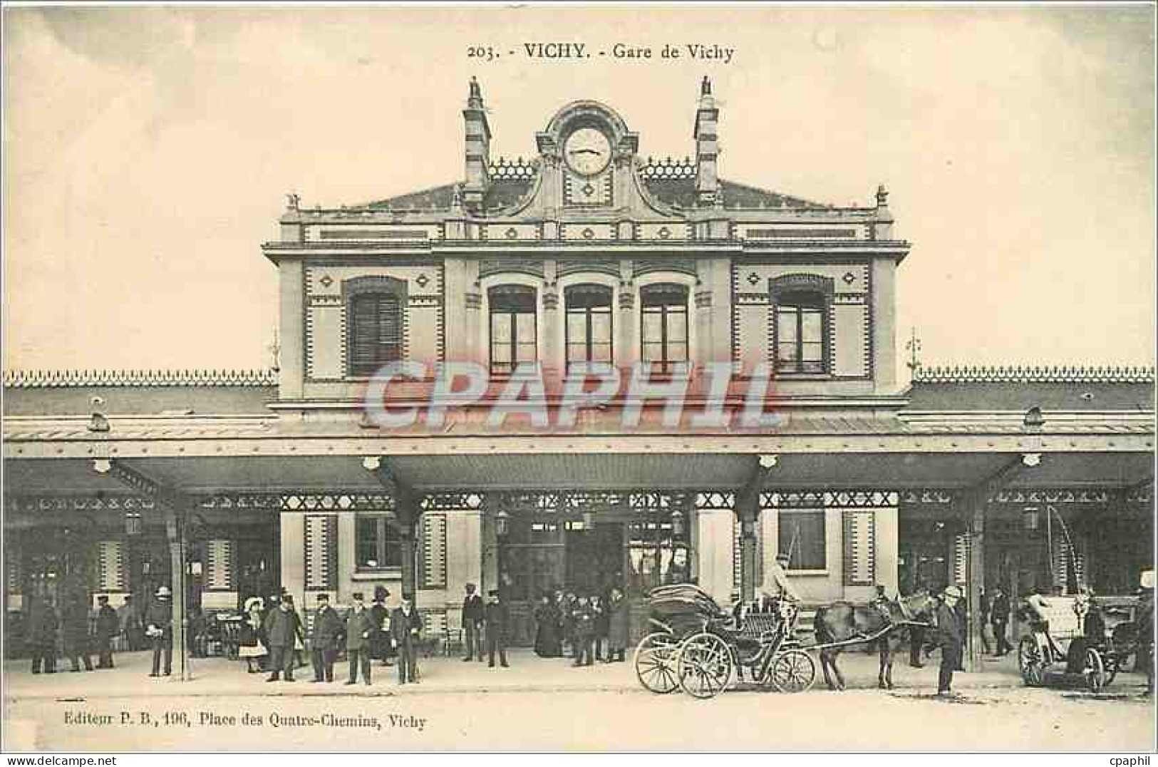 CPA Vichy Gare de Vichy