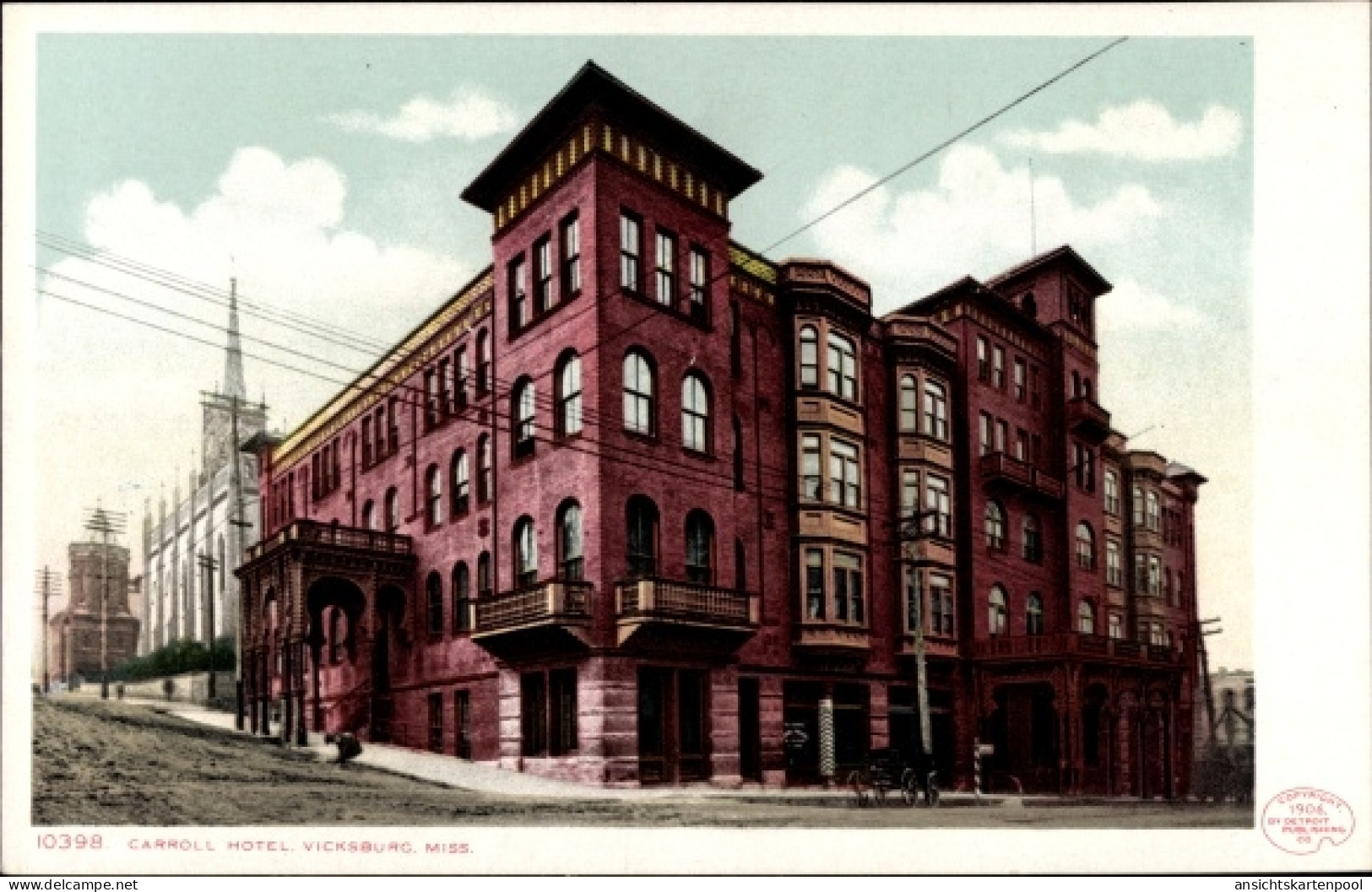 CPA Vicksburg Mississippi USA, Carroll Hotel