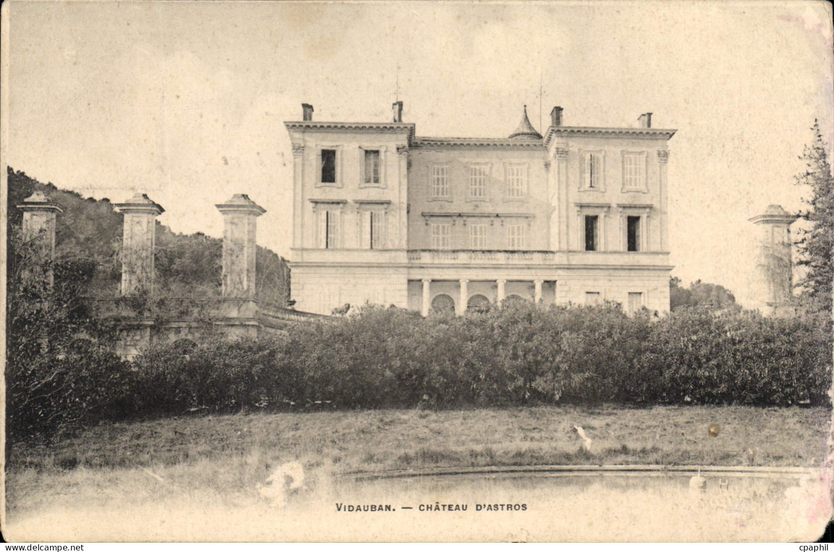 CPA Vidauban Chateau d'Astros