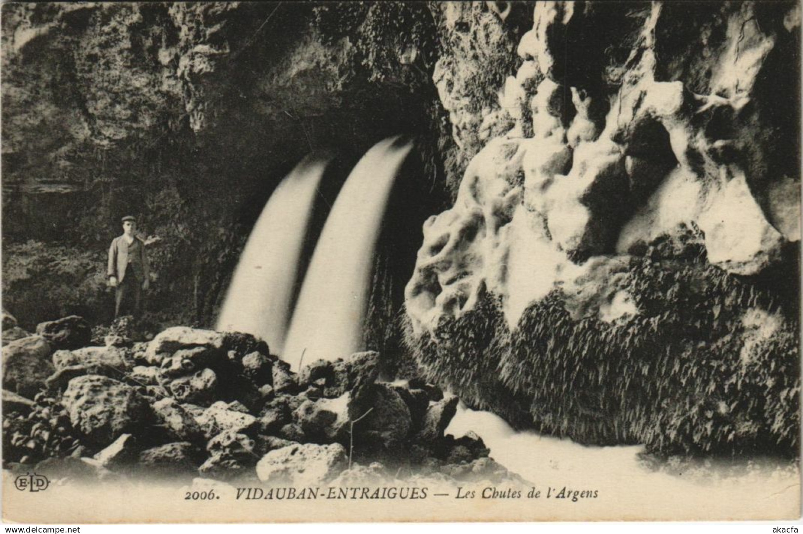 CPA VIDAUBAN VIDAUBAN-ENTRAIGUES - Les Chutes de l'Argens (1112351)