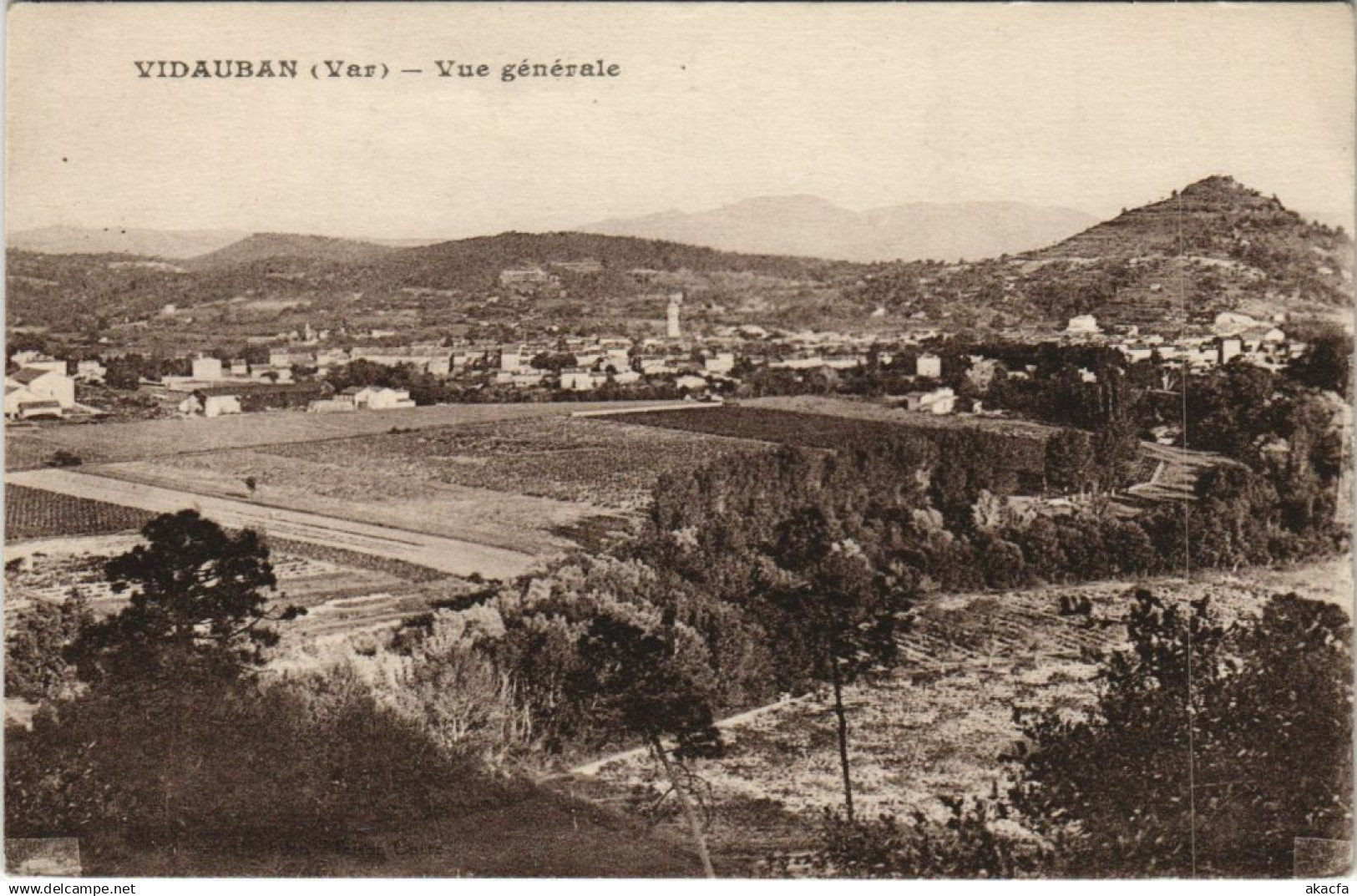 CPA VIDAUBAN Vue Generale (1111275)