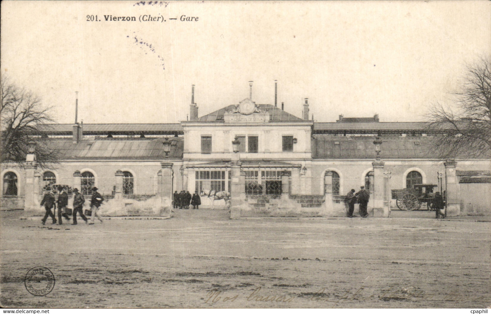 CPA Vierzon Gare