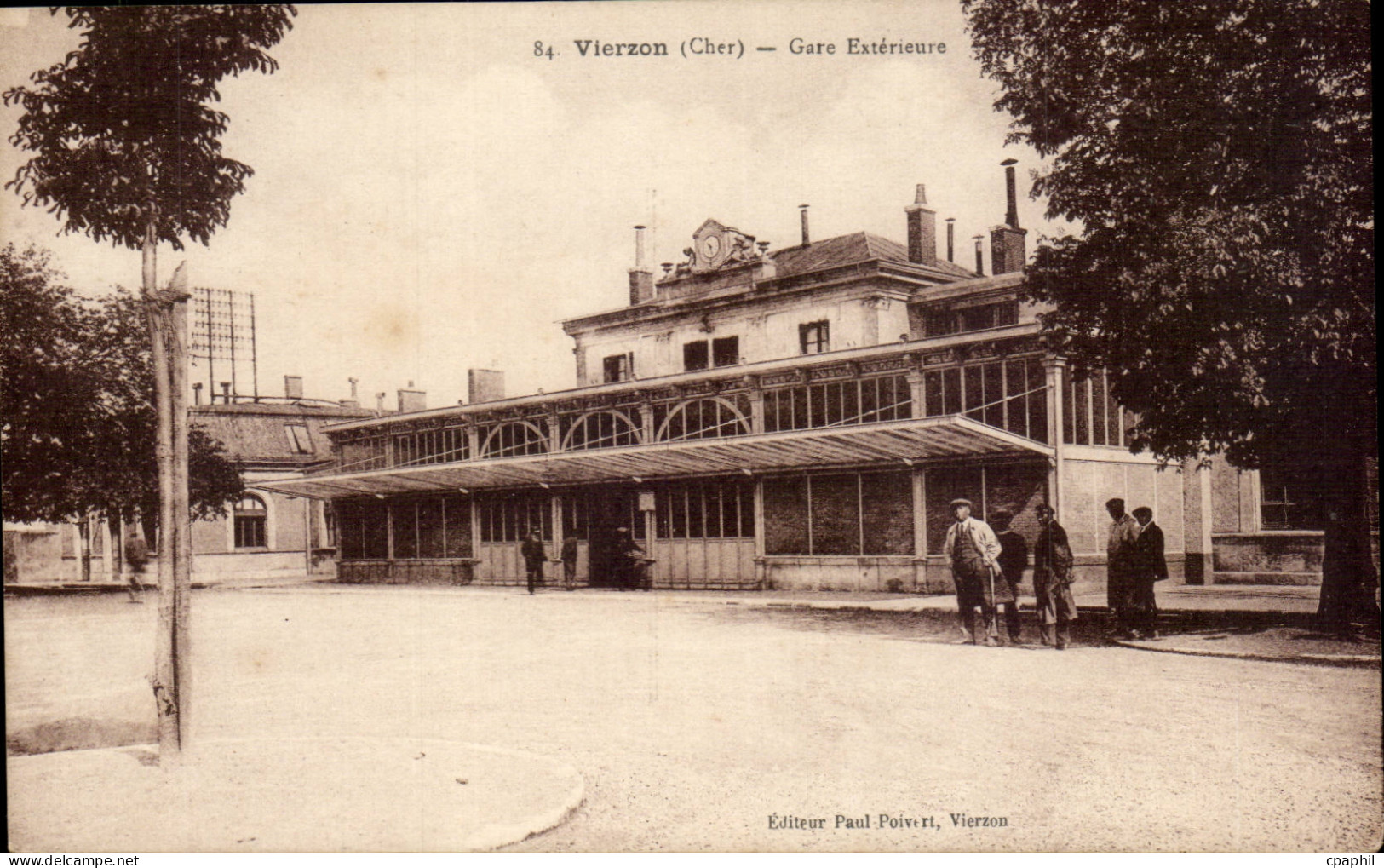 CPA Vierzon Gare exterieure