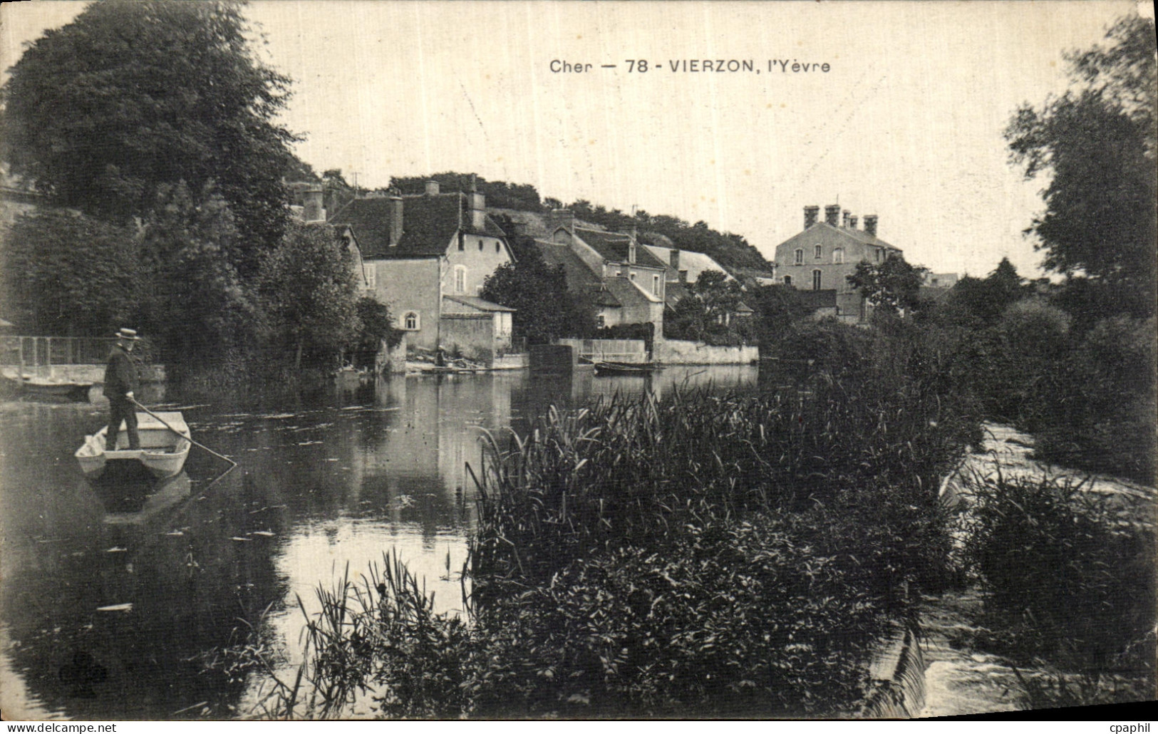 CPA Vierzon L Yevre