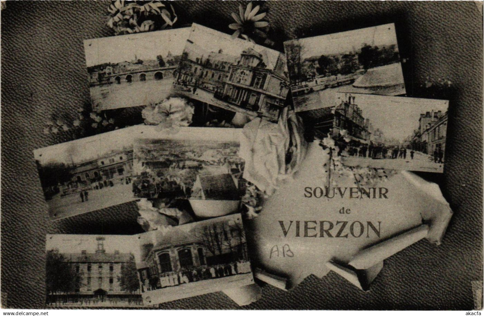 CPA VIERZON - Scenes - Souvenir de VIERZON (634766)