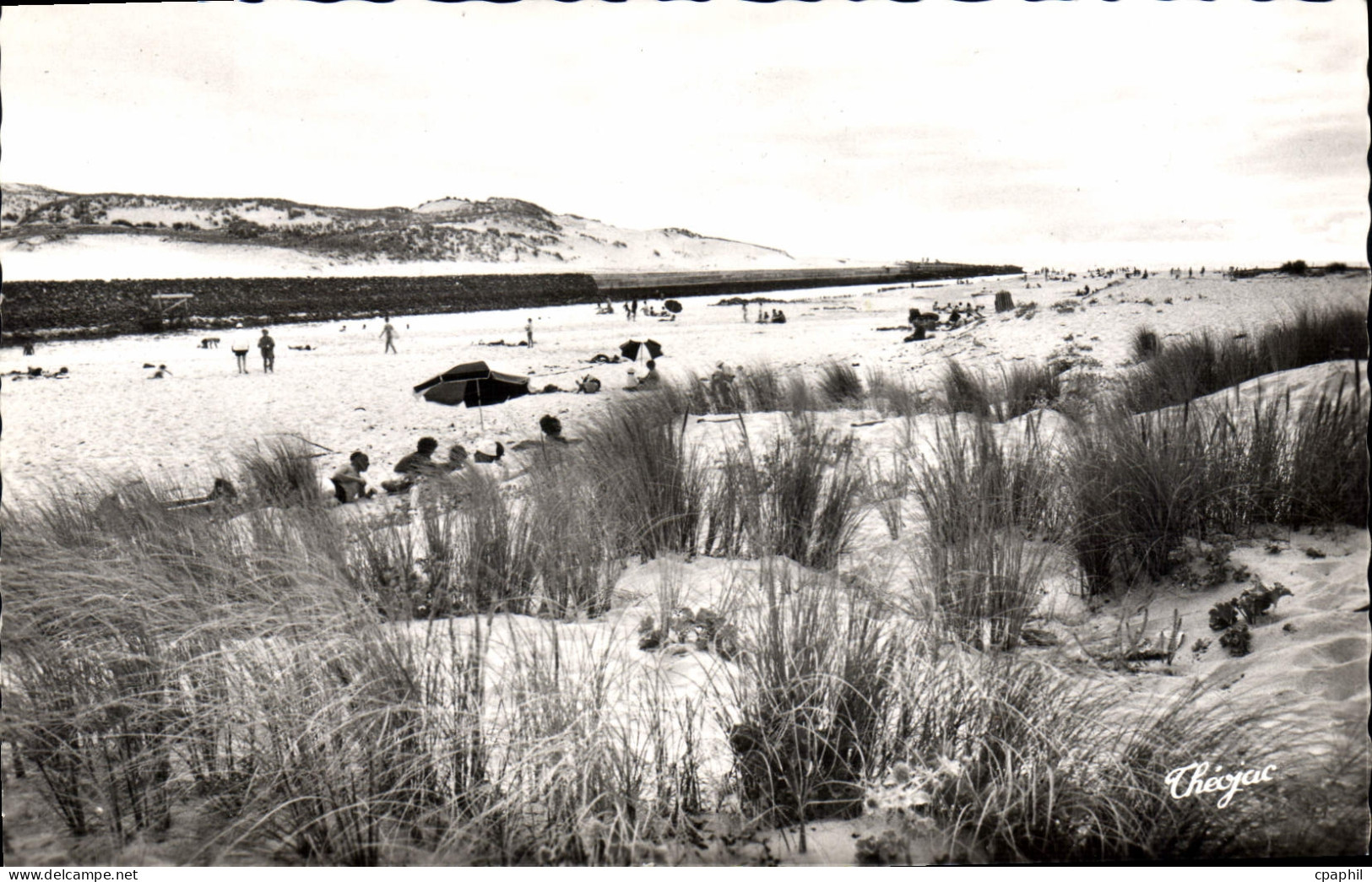 CPA Vieux Boucau Plage Du Courant