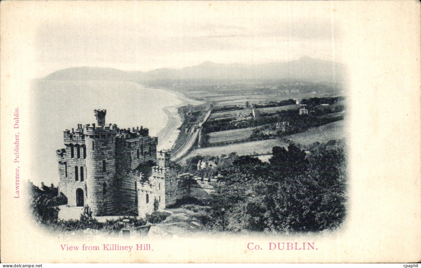 CPA View from Killiney Hill Co Dublin ireland irlande