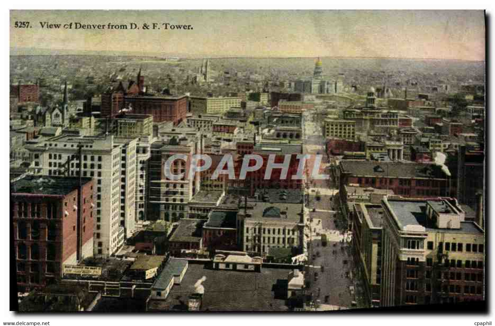 CPA View of Denver from D& F Tower