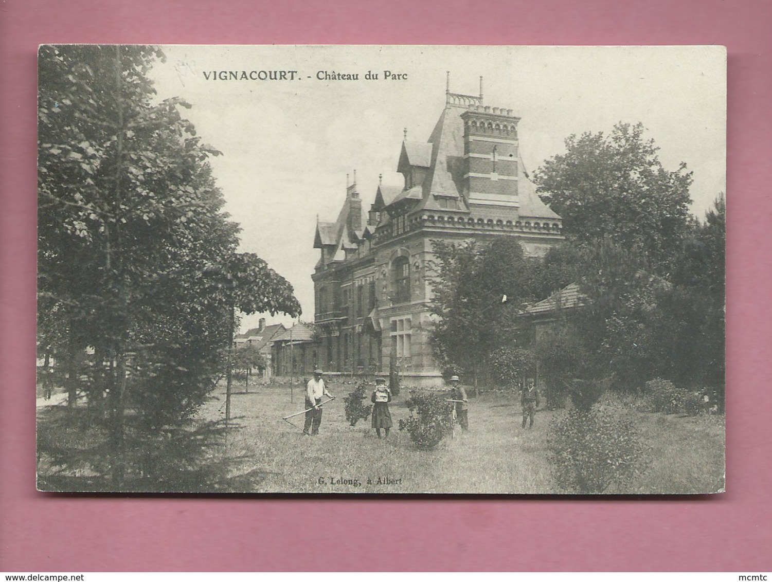 CPA   - Vignacourt  - Château du Parc