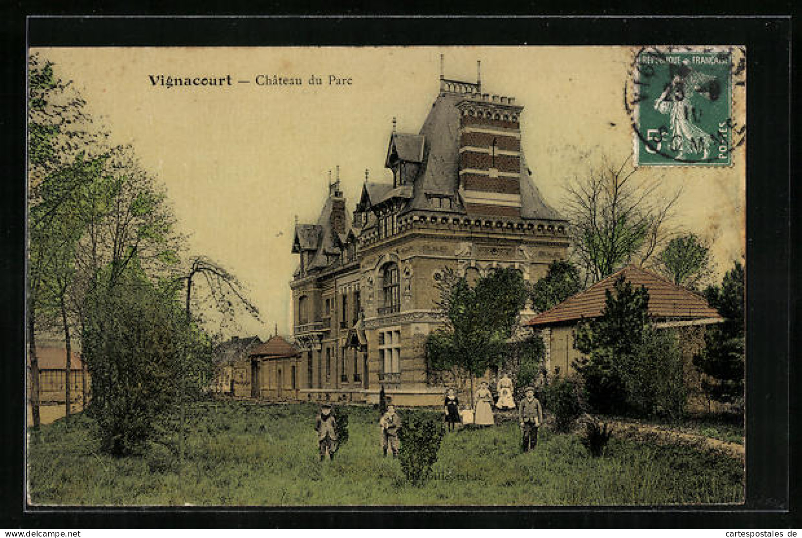 CPA Vignacourt, Chateau du Parc