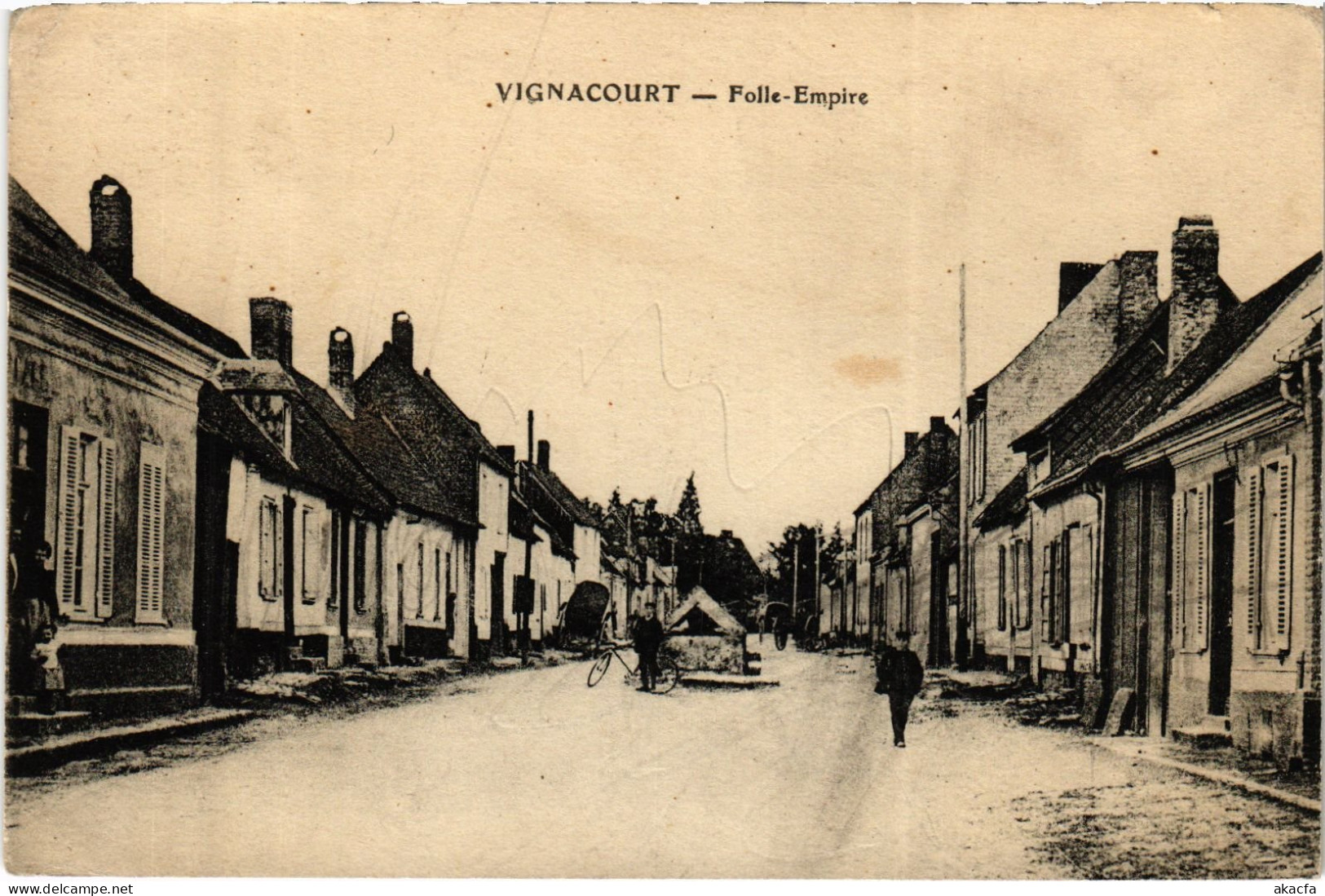 CPA Vignacourt Folle Empire (1498054)