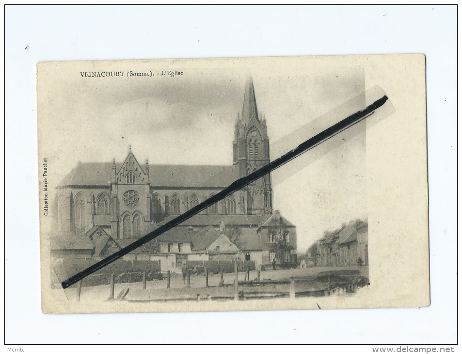 CPA   -   Vignacourt  (Somme )  - L'Eglise