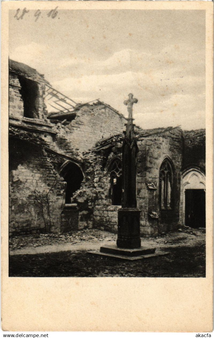 CPA Vigneulles-les-Hattonchatel - L'Eglise - Kirche - Ruines (1036880)