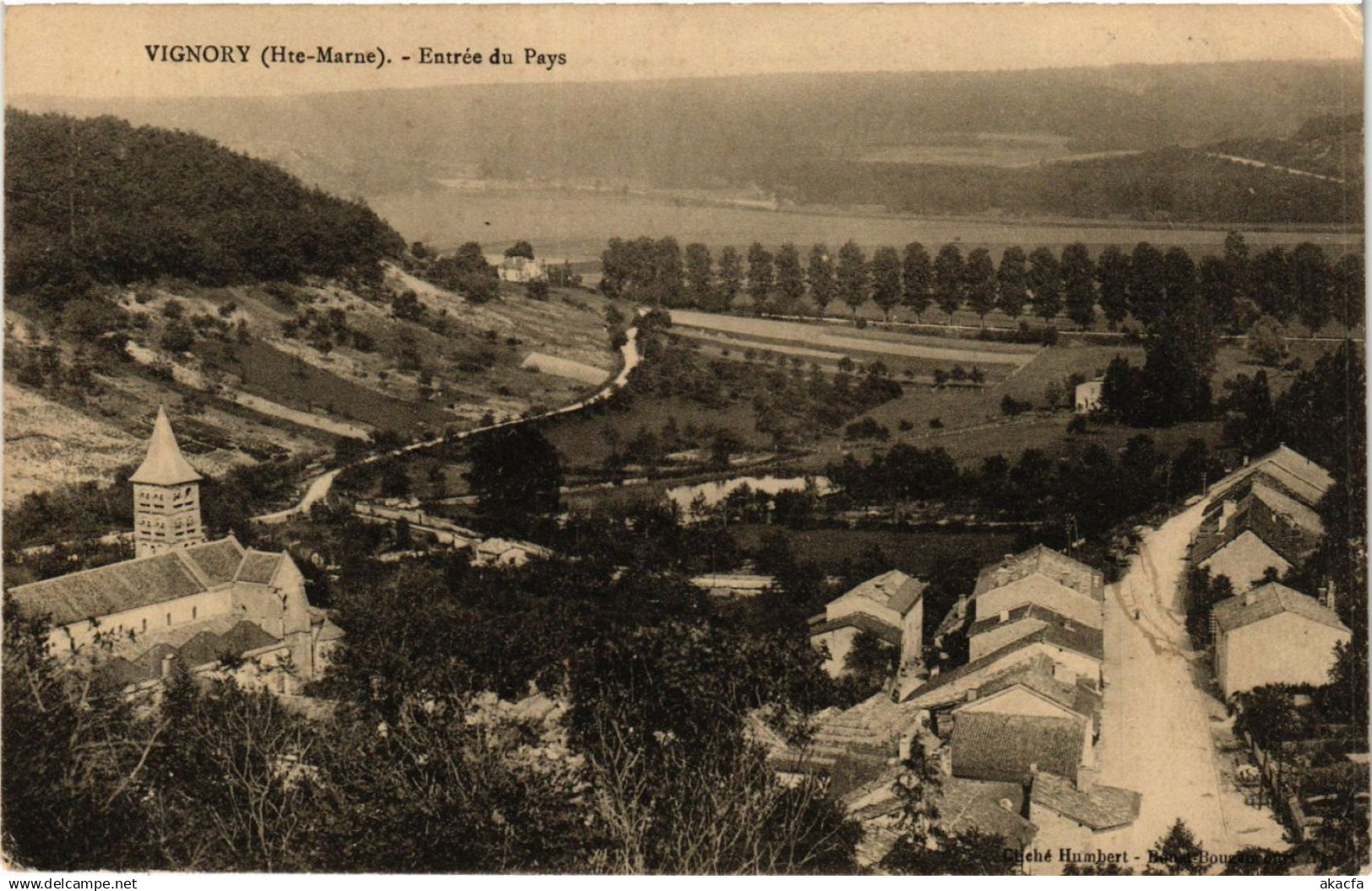 CPA VIGNORY - Entrée du Pays (368584)