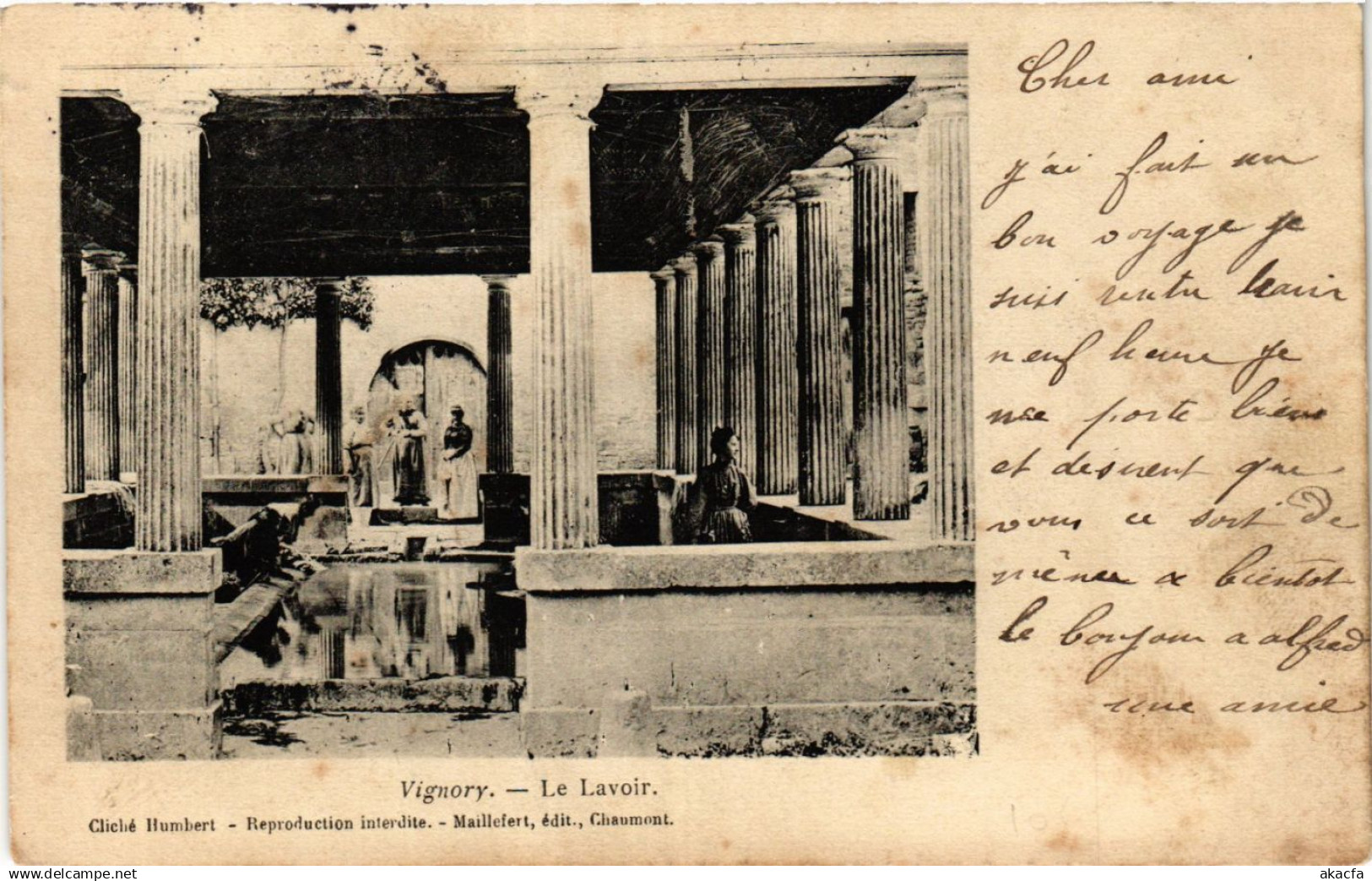 CPA VIGNORY - Le Lavoir (368287)