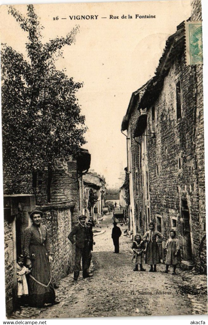 CPA Vignory - Rue de la Fontaine (270257)