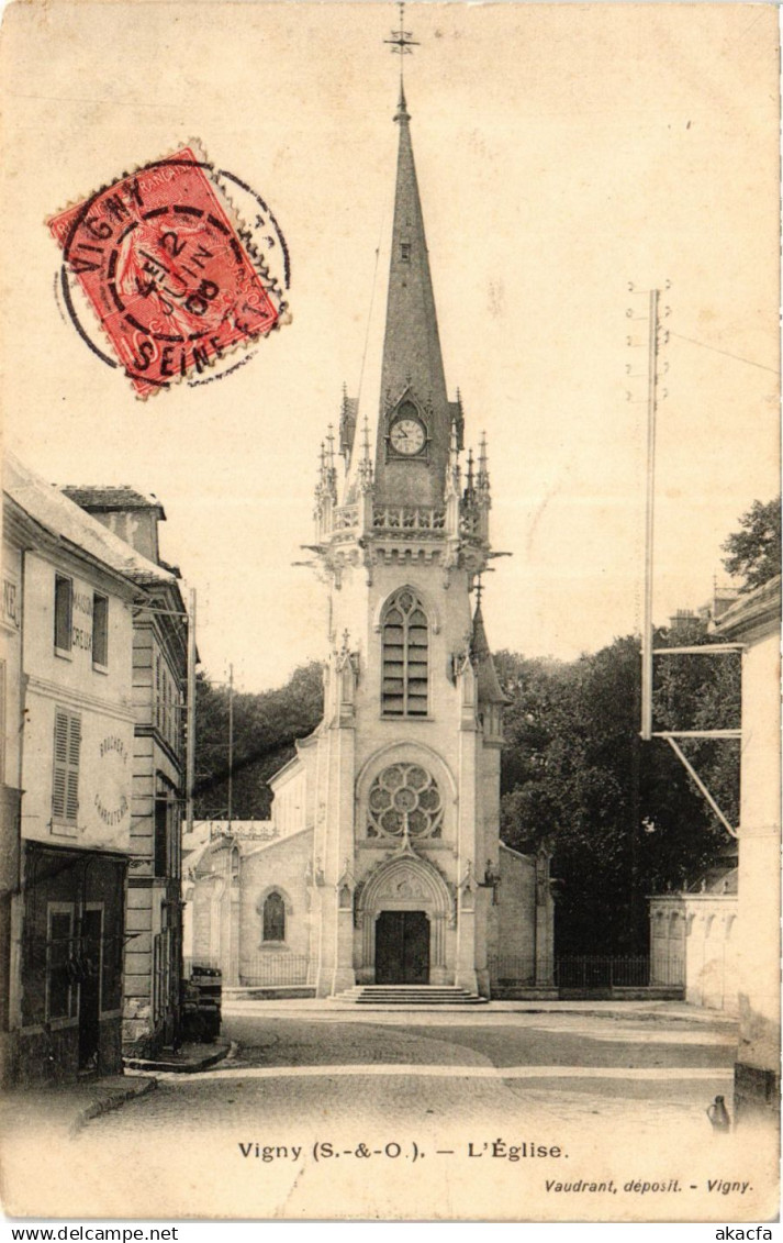 CPA VIGNY - L'Église (385039)