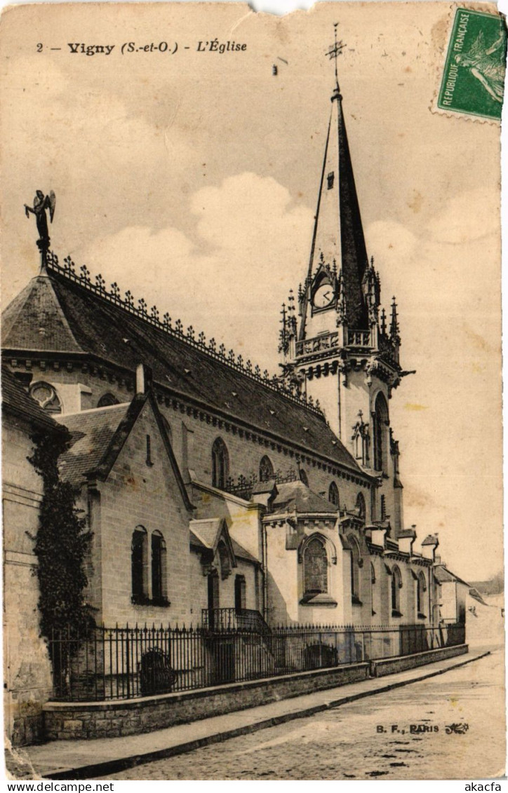 CPA VIGNY - L'Église (385040)
