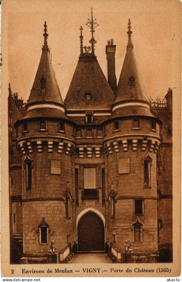 CPA Vigny Porte du Chateau FRANCE (1330082)