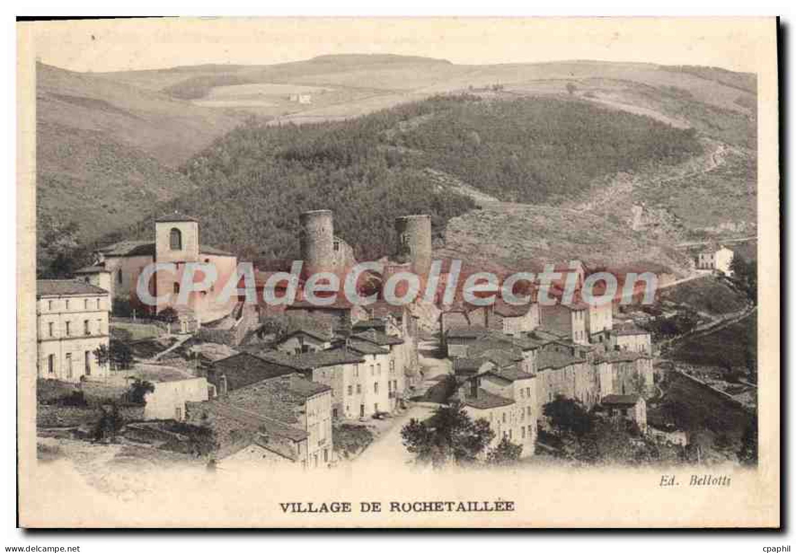 CPA Village De Rochetaillee