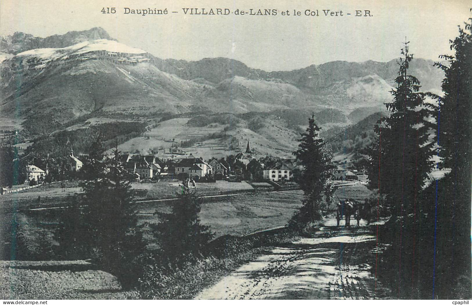 CPA Villard de Lans Dauphine et le Col Vert