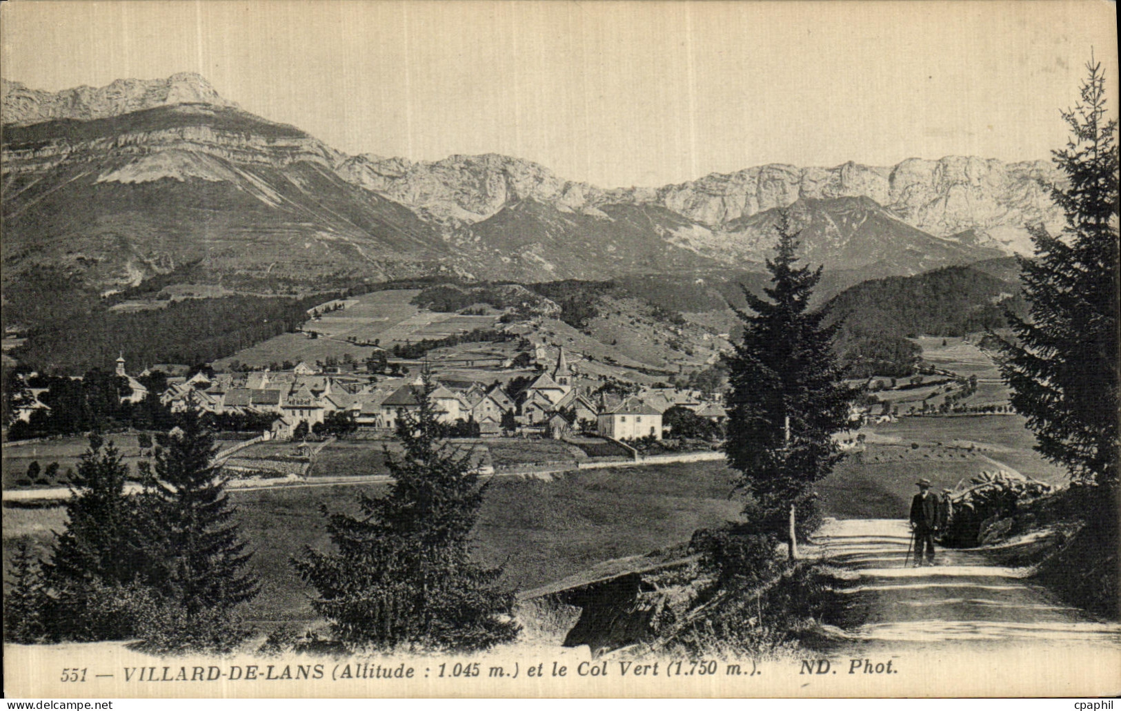 CPA Villard de Lans et le Col Vert
