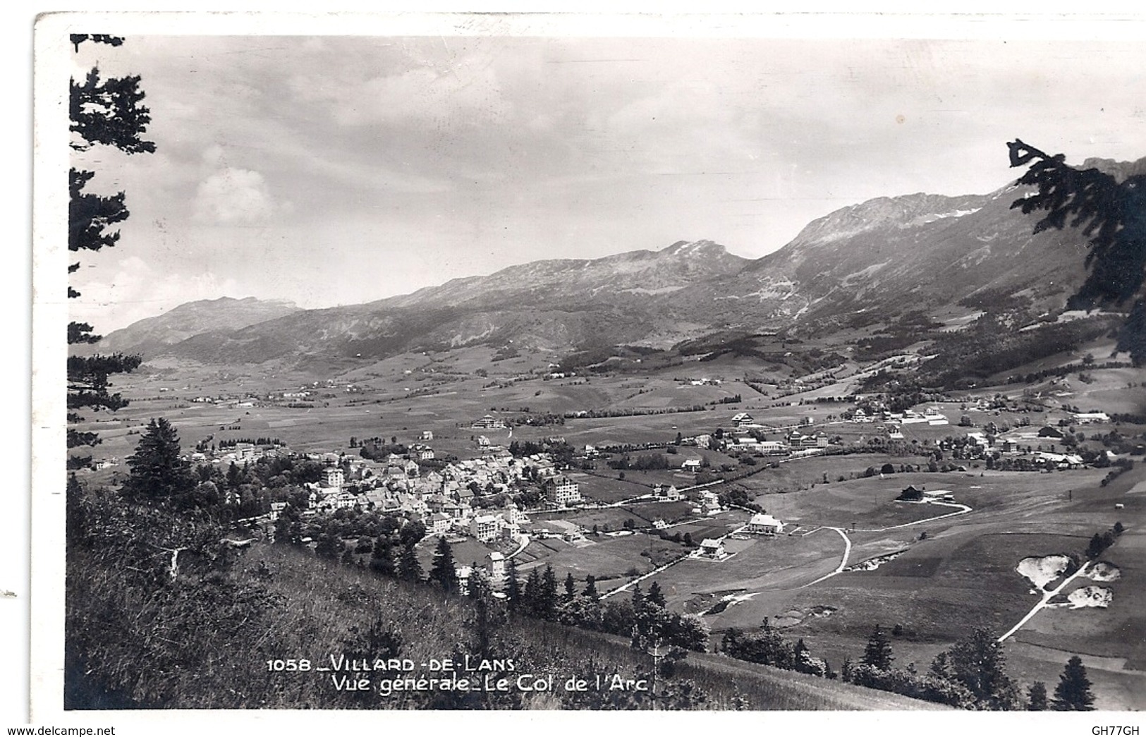 CPA VILLARD-de-LANS -timbrée