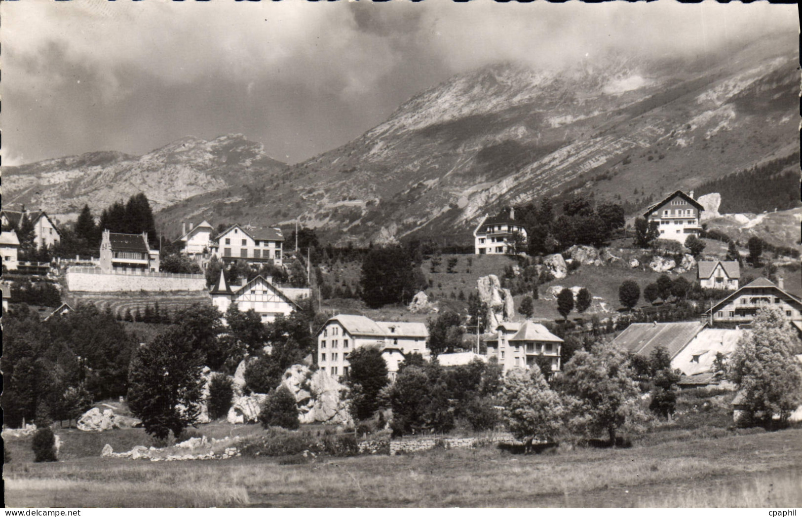 CPA Villard De Lans Vue Generale Les Pensions D'Enfants
