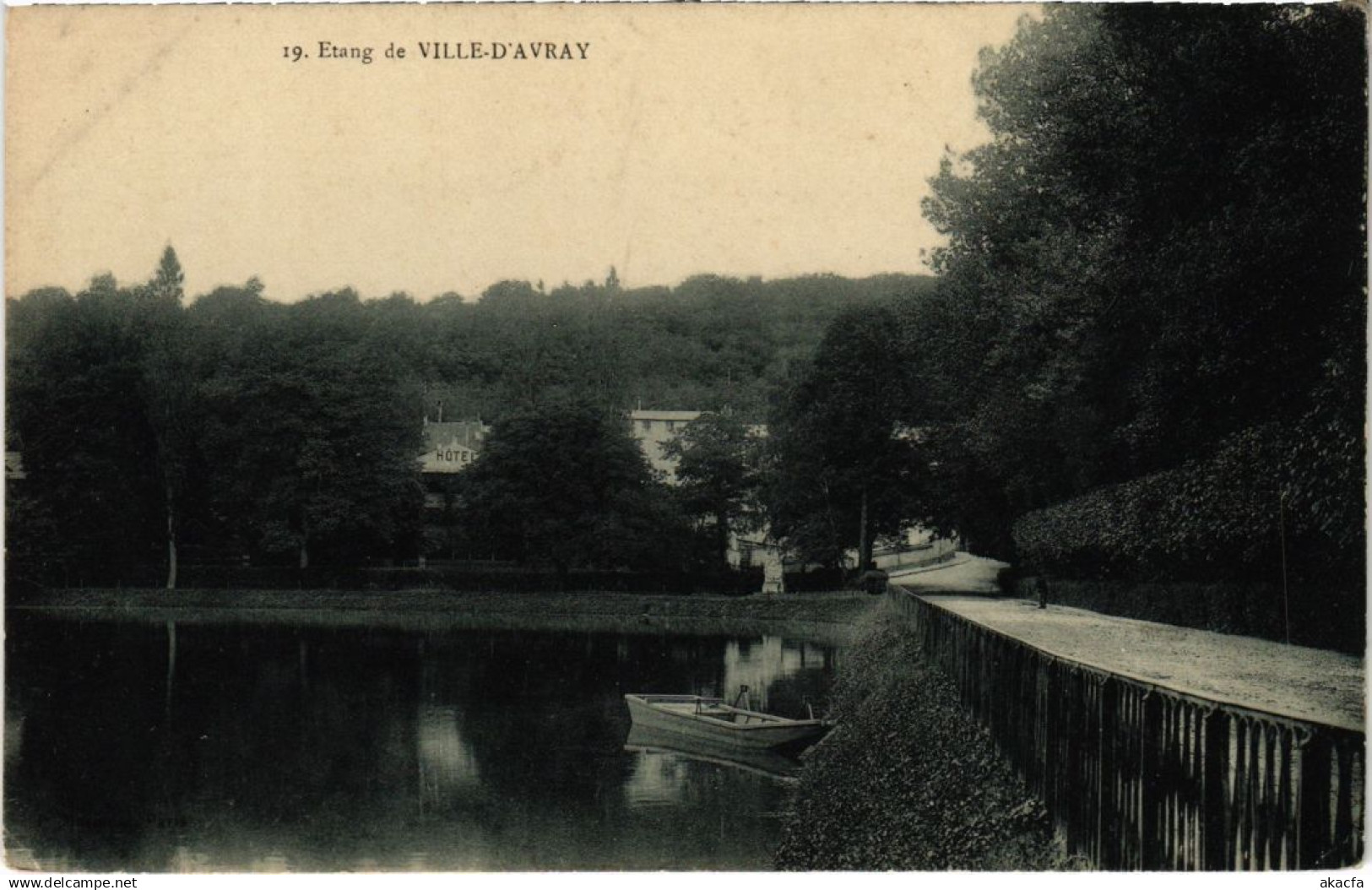 CPA VILLE-d'AVRAY Etang (1322212)