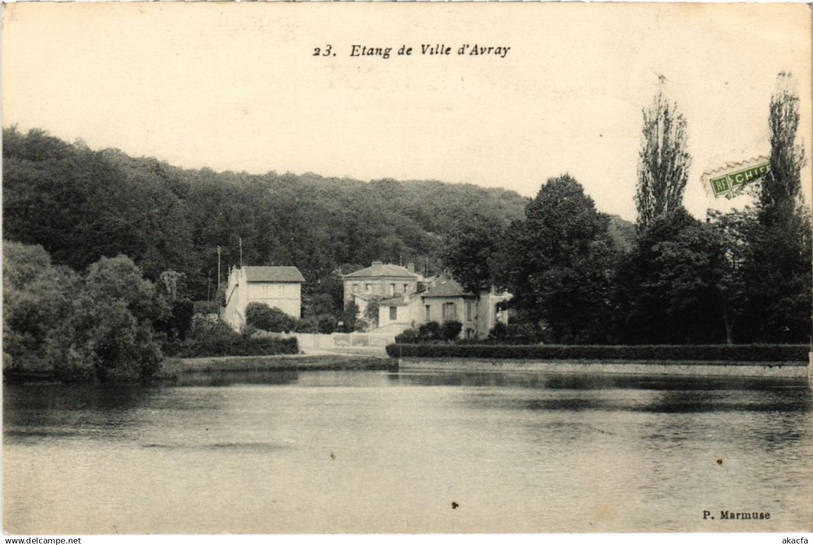 CPA VILLE-d'AVRAY Etang (1323371)