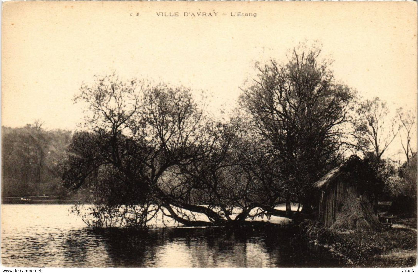 CPA VILLE-d'AVRAY L'Etang (1322198)