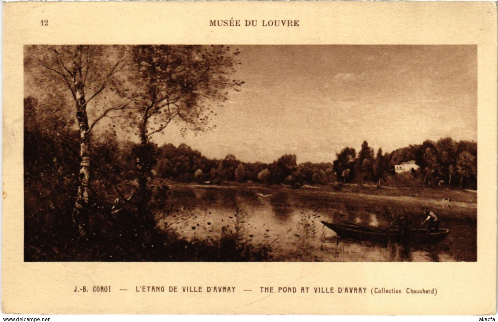 CPA VILLE-d'AVRAY L'Etang (1322226)