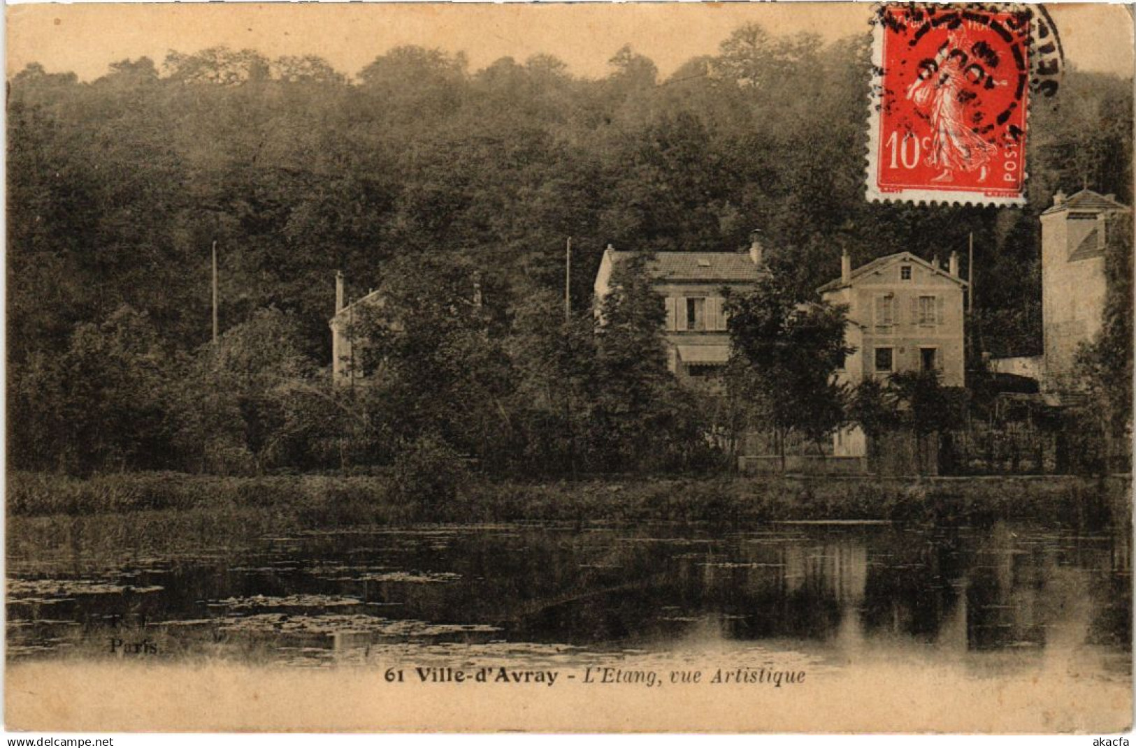 CPA VILLE-d'AVRAY L'Etang (1322245)