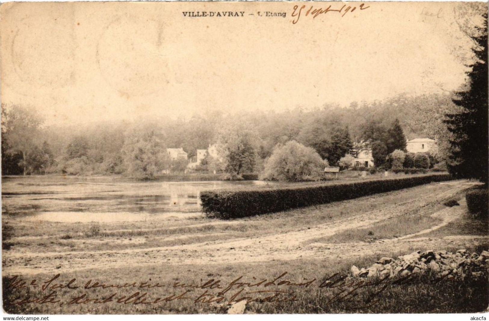 CPA VILLE-d'AVRAY L'Etang (1322455)