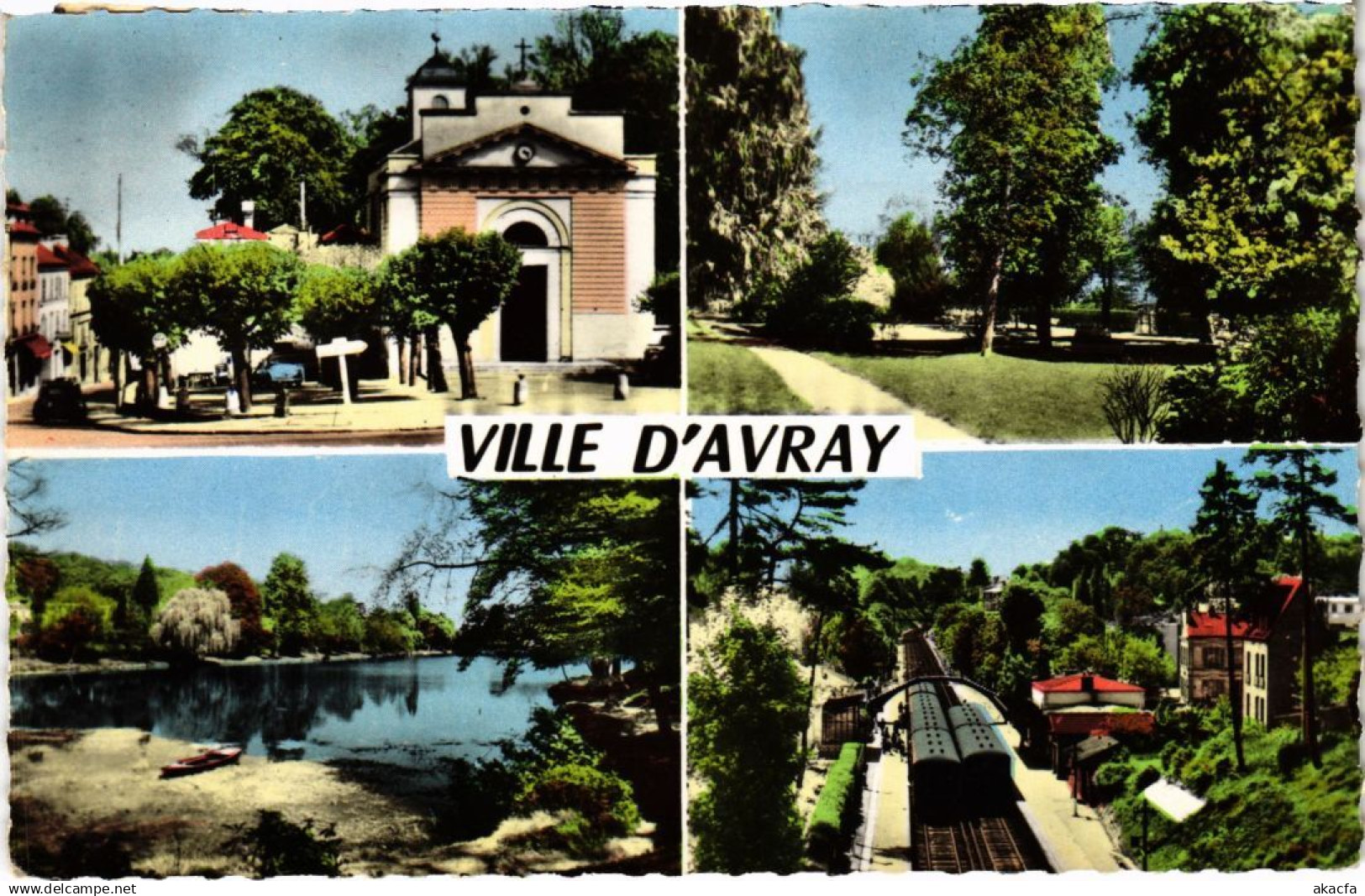 CPA VILLE-d'AVRAY Scenes (1322205)