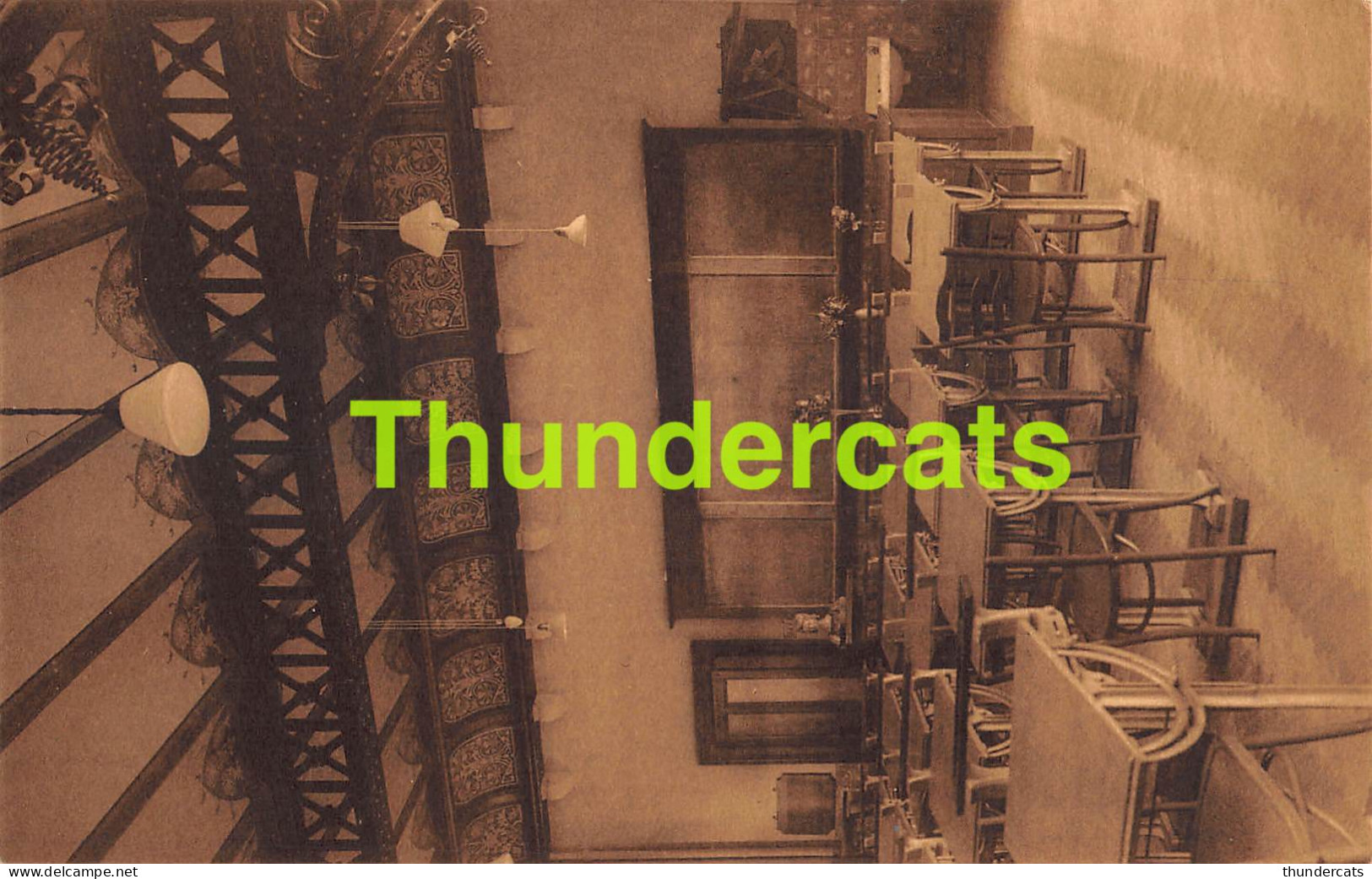 CPA VILLE DE BRUXELLES LYCEE EMILE JACQMAIN PARC LEOPOLD