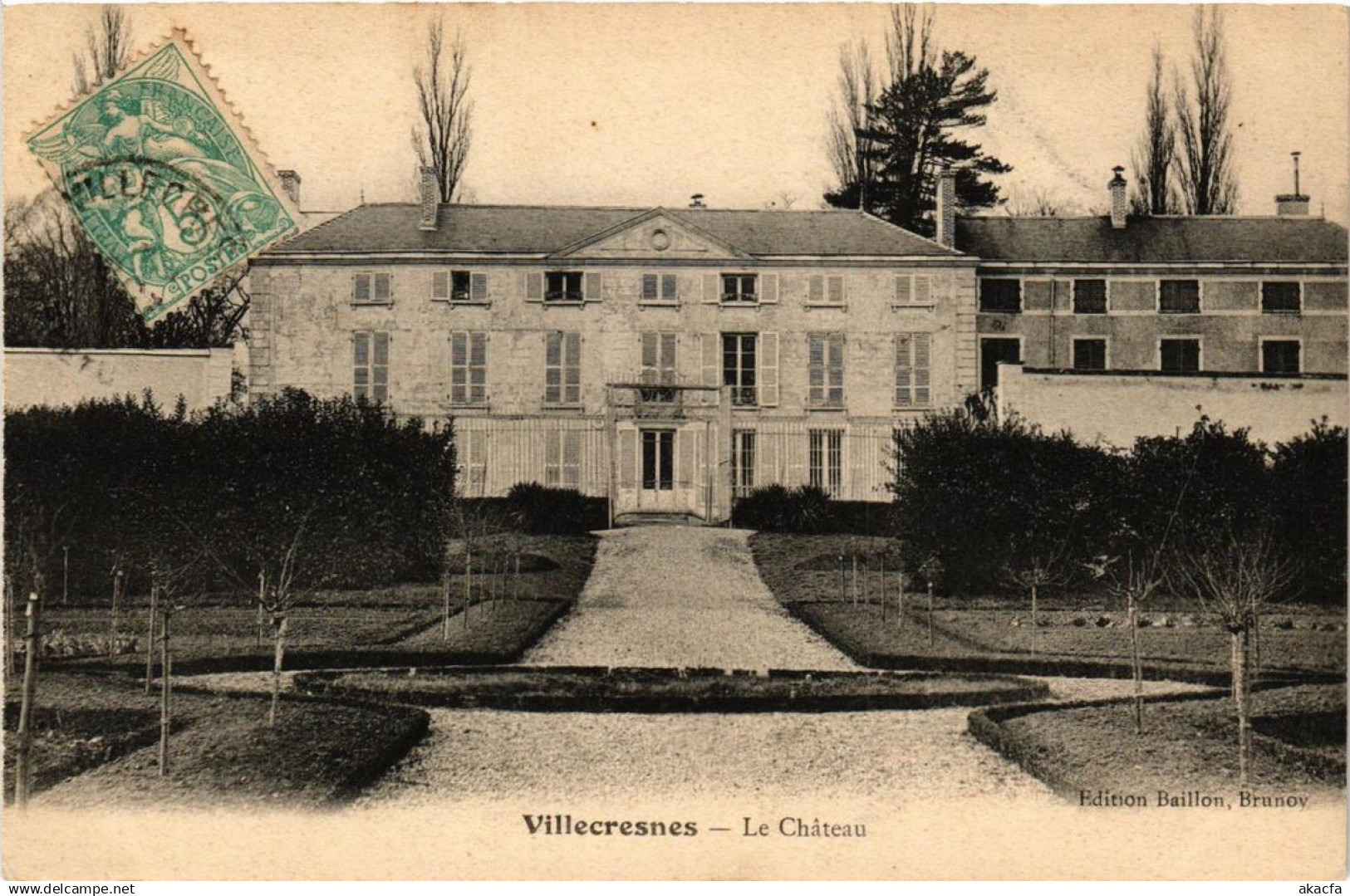 CPA VILLECRESNES Le Chateau (672084)